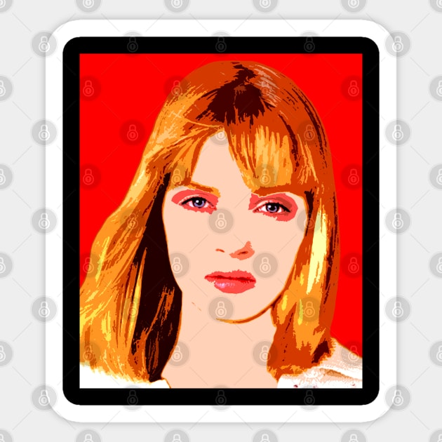 uma thurman Sticker by oryan80